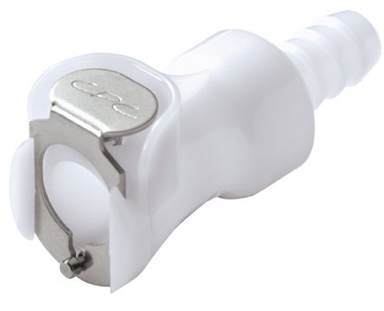 PLC17005 - Kupplung Acetal mit Schlauchtülle 7,9 mm ohne Absperrung