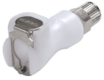 PMC13025 - Kupplung Acetal mit Klemmverschraubung 4,0 x 2,5 mm ohne Absperrung