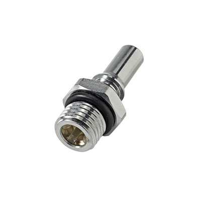 LQ2D4604RED - Stecker MS-VC mit AG 1/4 SAE-4 mit Absperrung, rot, Non-Spill