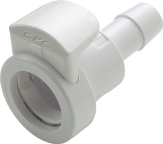 MPC17004T - Kupplung ABS mit Schlauchtülle 3,2 mm Schlauch ID