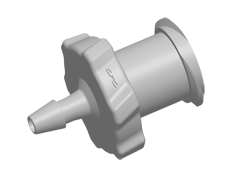 LF21 - FEMALE LUER 1/16 HB POLYPROPYLENE