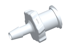 LF3130 - FEMALE LUER 3/32 HB WHITE NYLON