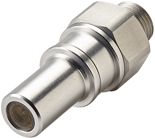 BLQ6D47008 - Stecker MS-VC mit AG G1/2" BSPP mit Absperrung, Non-Spill