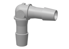 HE12 - Winkel-Schlauchverbinder 9,5 mm, PP