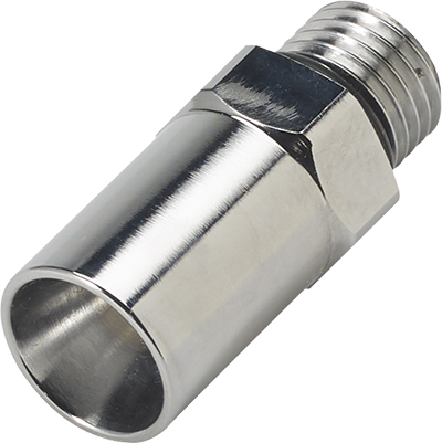 BLQ2D3004V - Kupplung MS-VC mit AG 1/4 SAE mit Absperrung, Non-Spill, FKM-Dichtung