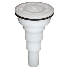 DQPRO202BUT202 - Einsatz für 2" American Buttress Gewinde (Nordamerikanische Kunststofffässer) HDPE, FKM-Dichtring